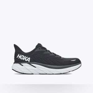 Women’s size 8B Hoka Clifton 8 in black